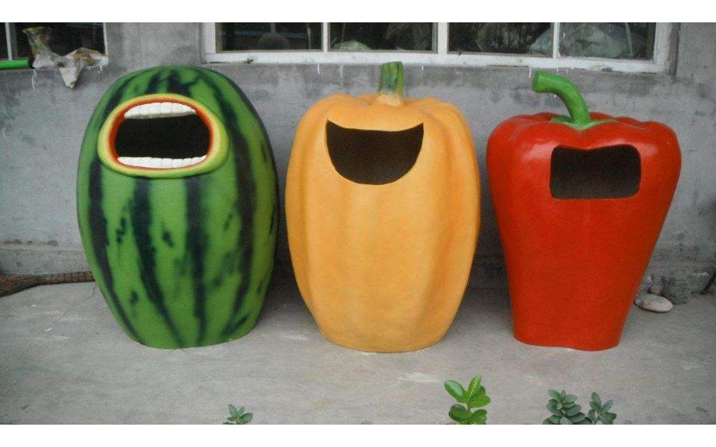 玻璃钢垃圾桶
